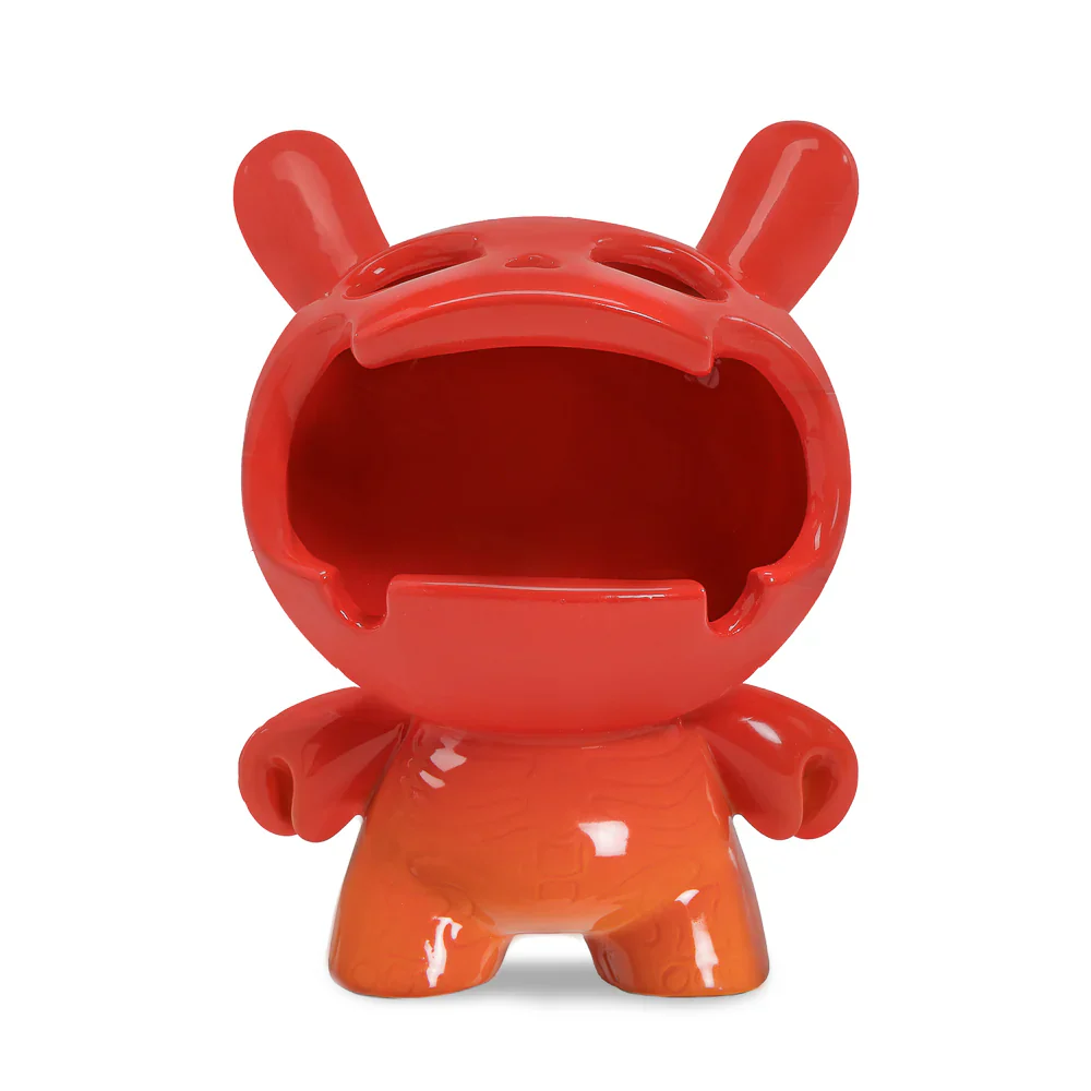 Fine Ash Dunny 5" Ceramic Ashtray Figure - Sunset Orange Edition