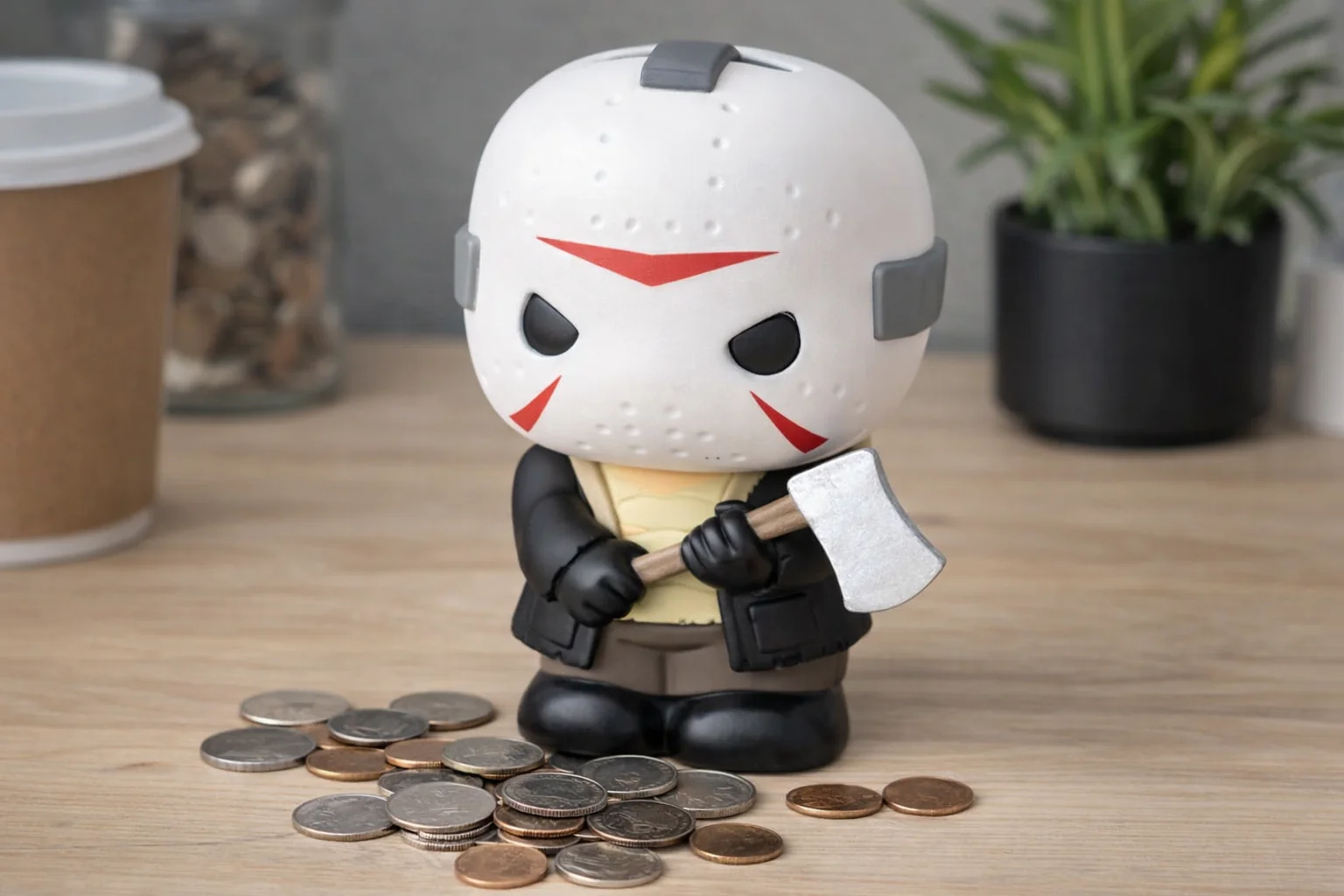 Friday the 13th Jason Voorhees Piggybank - Image 2