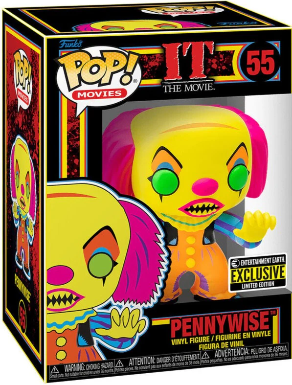 Funko POP! Movies: It The Movie - PennyWise 55 (Entertainment Earth Exclusive)