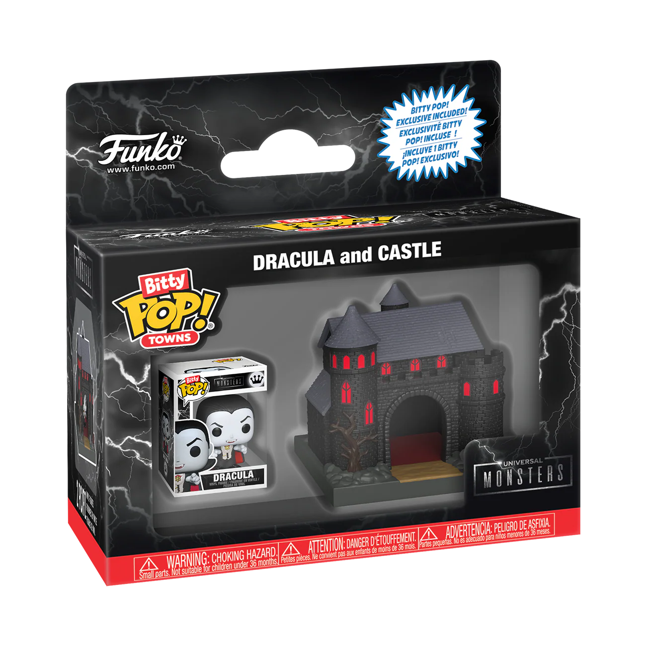 Funko  POP! Bitty Towns: Dracula and Castle
