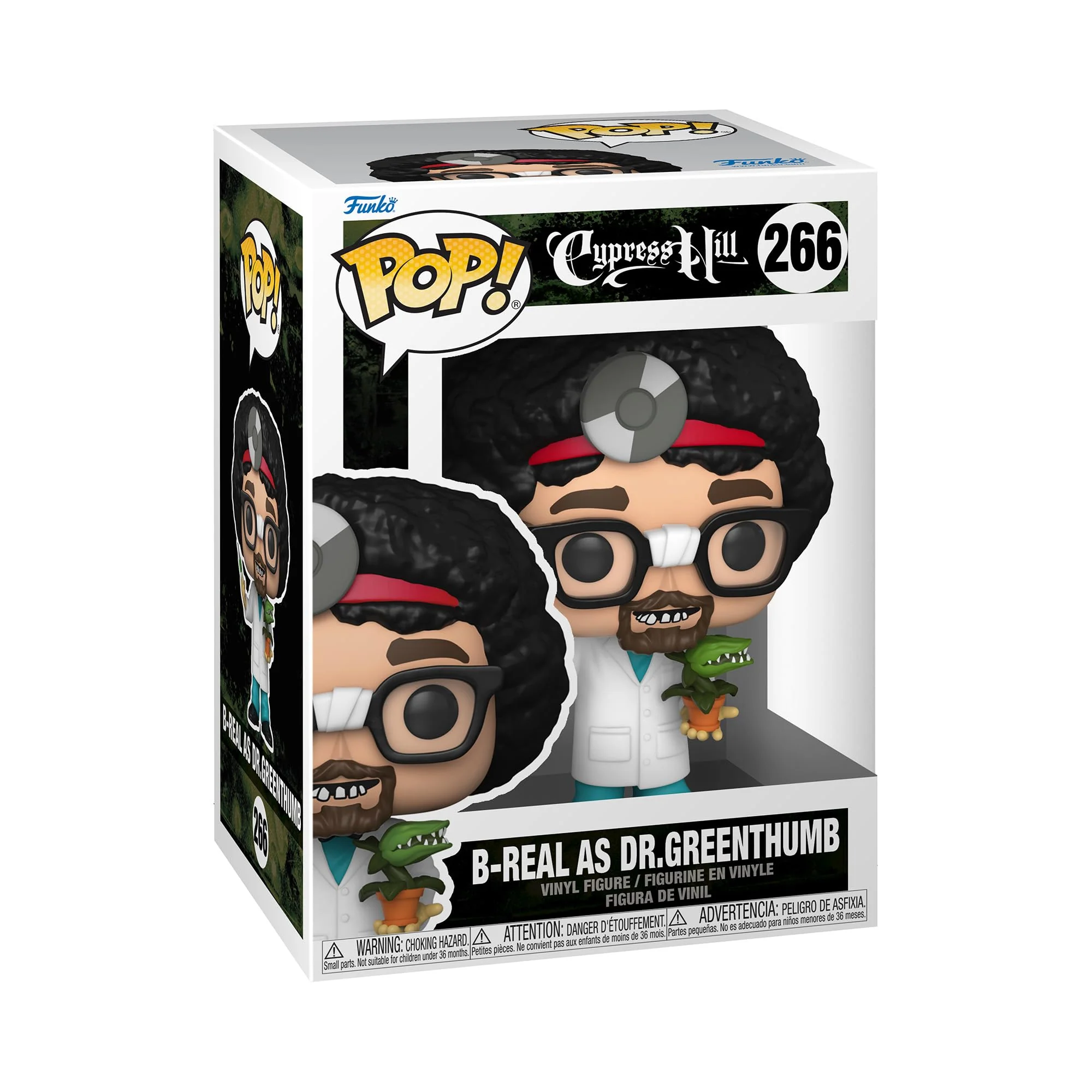 Funko Pop Cypress Hill B-Real as Dr. Greenthumb 266