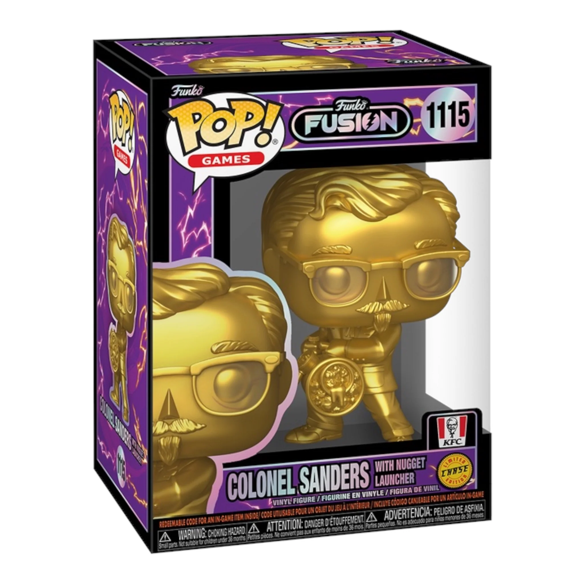 Funko POP! Games: Funko Fusion - Colonel Sanders with Nugget Launcher 1115 (CHASE) - Image 2
