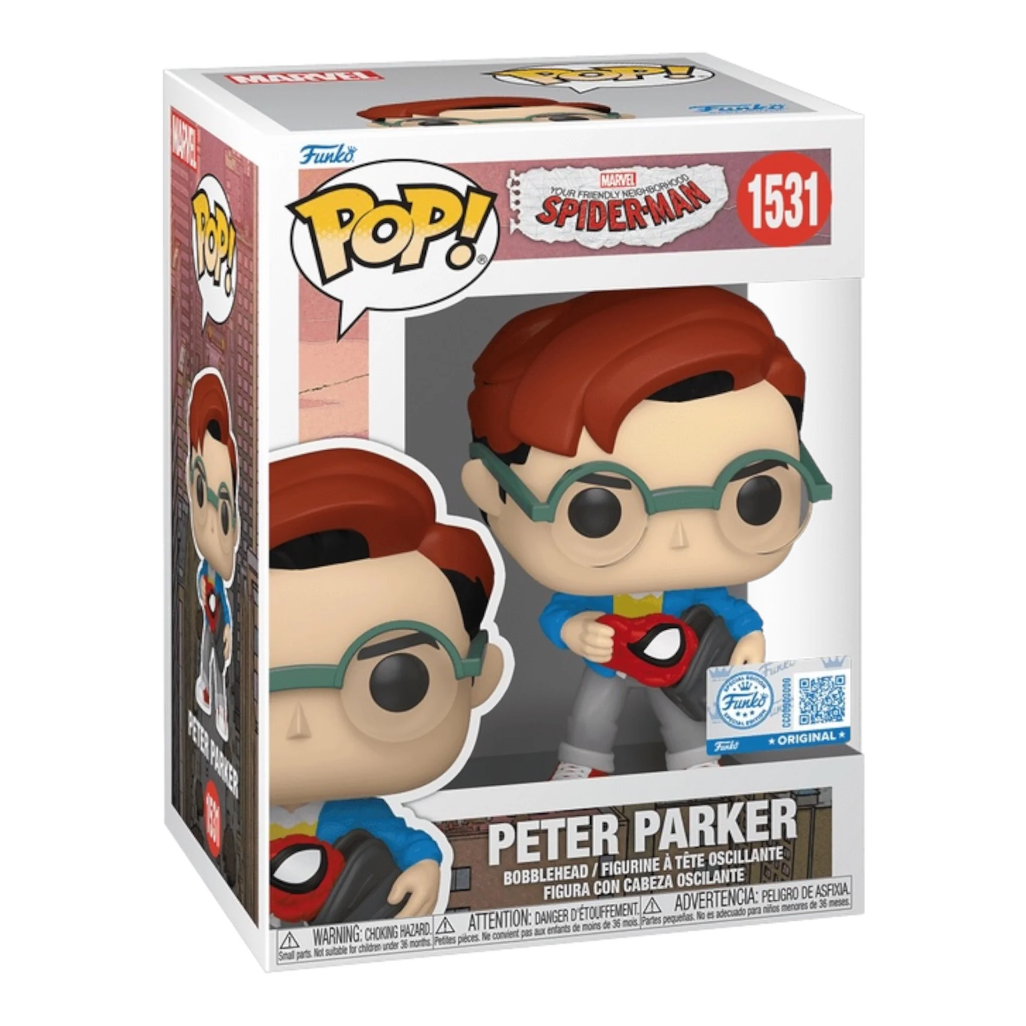 Funko POP! Marvel: Spider-man - Peter Parker 1531 - Image 2