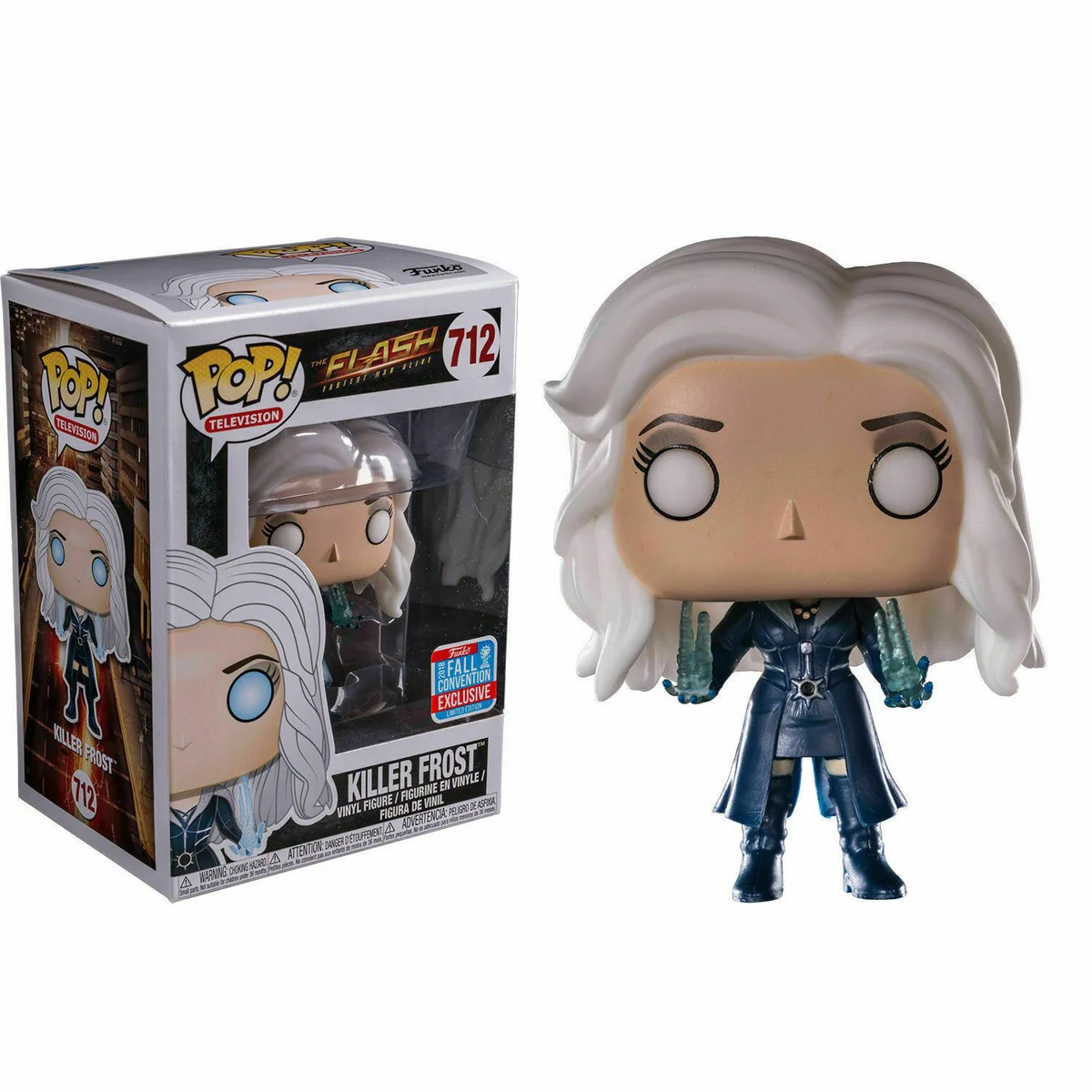 Funko POP! Television: The Flash Fastest Man Alive - Killer Frost 712 (Funko 2018 Fall Convention Exclusive) **Light fading