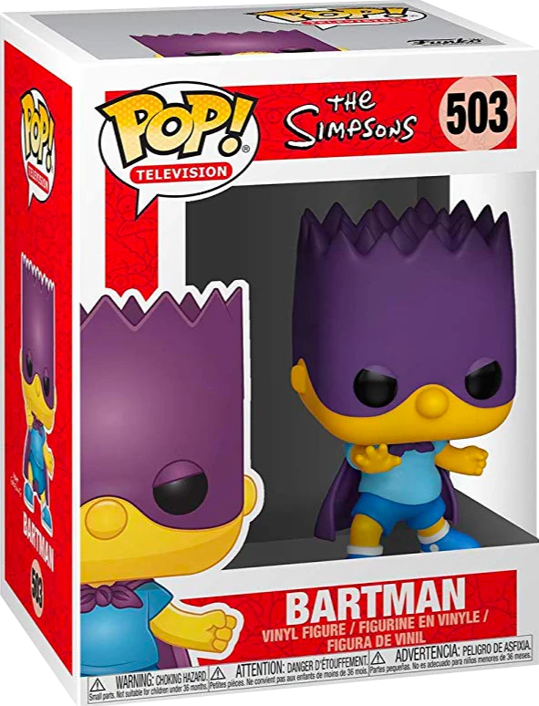 Funko Pop Television the Simpsons Bartman 503