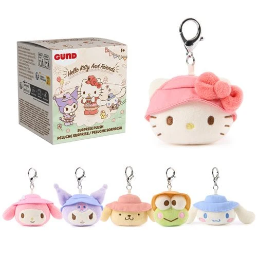 Hello Kitty and Friends Camp Plush Keychain Blind Box
