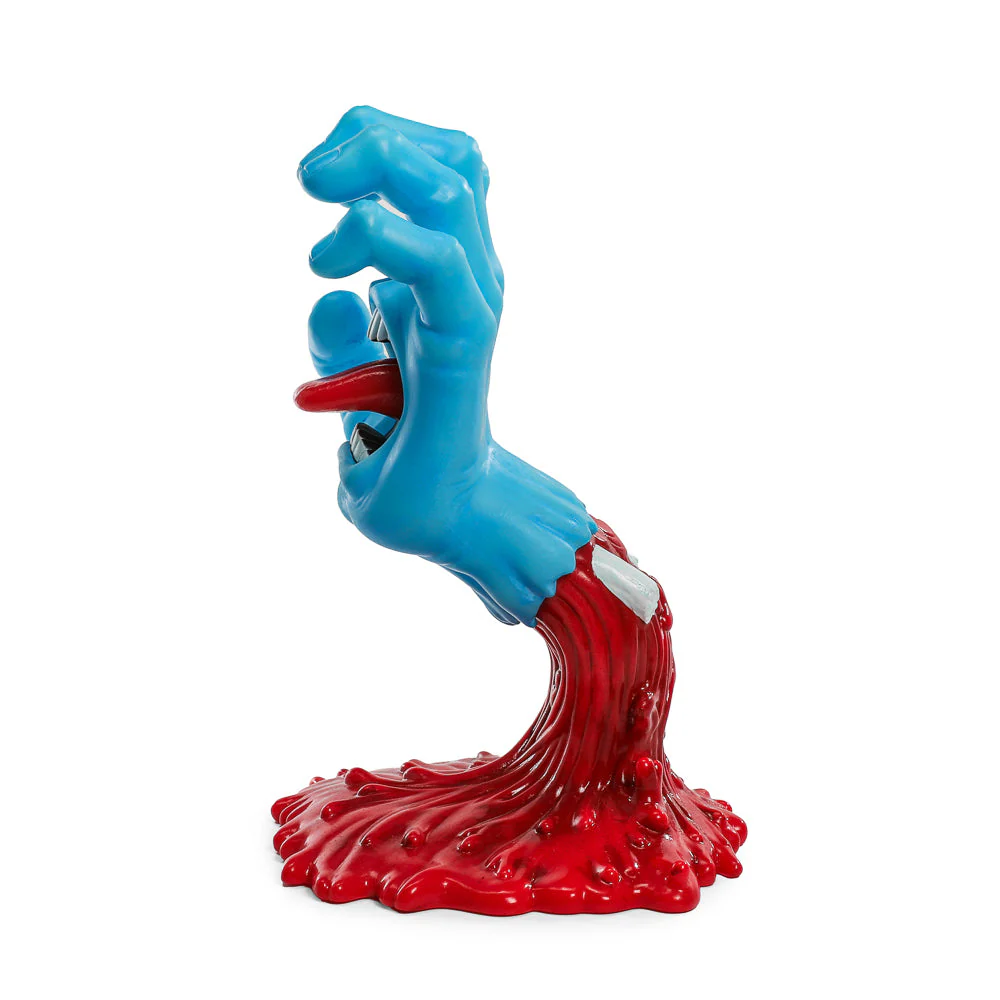 Kidrobot x Santa Cruz Skateboards - 40th Anniversary Screaming Hand 9" Glow-in-the-Dark Vinyl Art Figure - Image 2