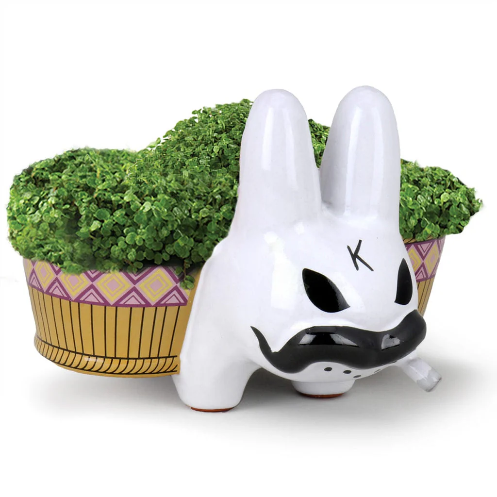 Kozik Smokin Labbit Chia Pet - White