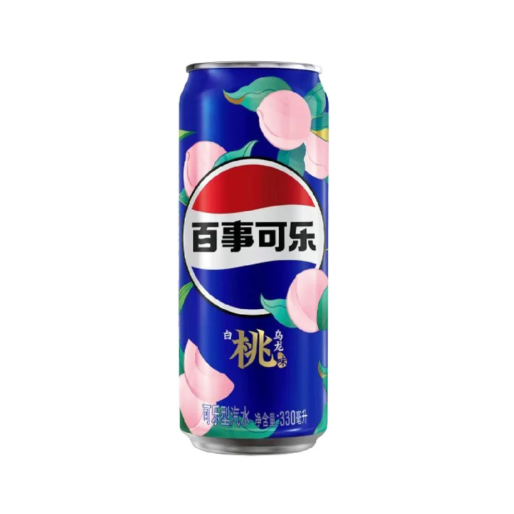 Pepsi Peach Oolong (330ml)(China)