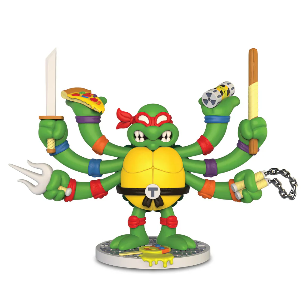 Teenage Mutant Ninja Turtles TMNT GURU Resin Art Figure by CHOGRIN x Kidrobot - Image 2