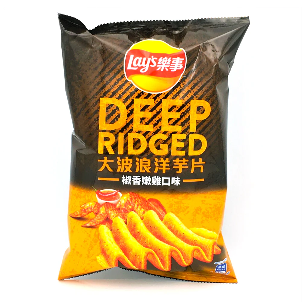 Lays Deep Ridged Spicy Chicken Wing (30.5g) (China)